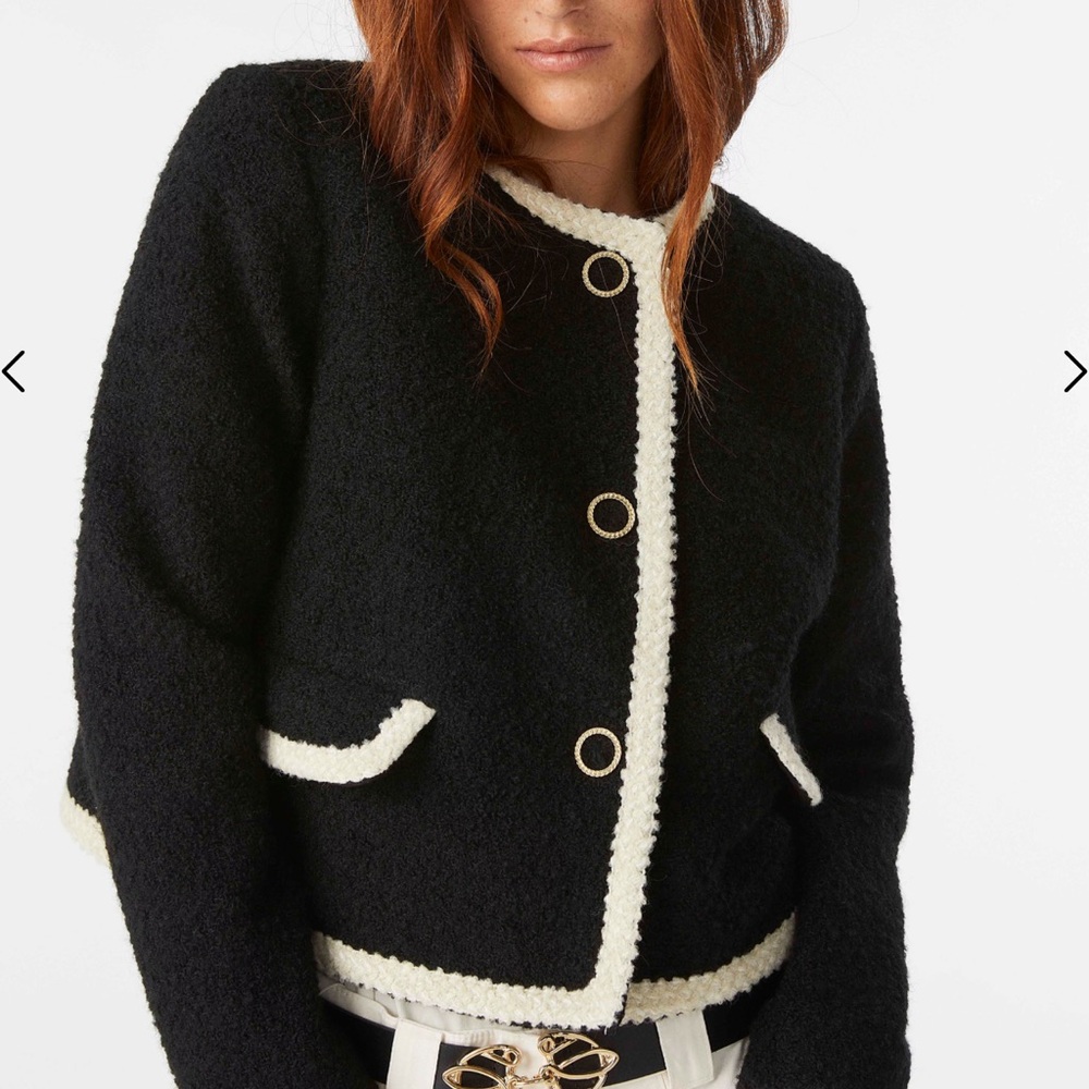 BA&SH fedji black jacket size 2 never worn